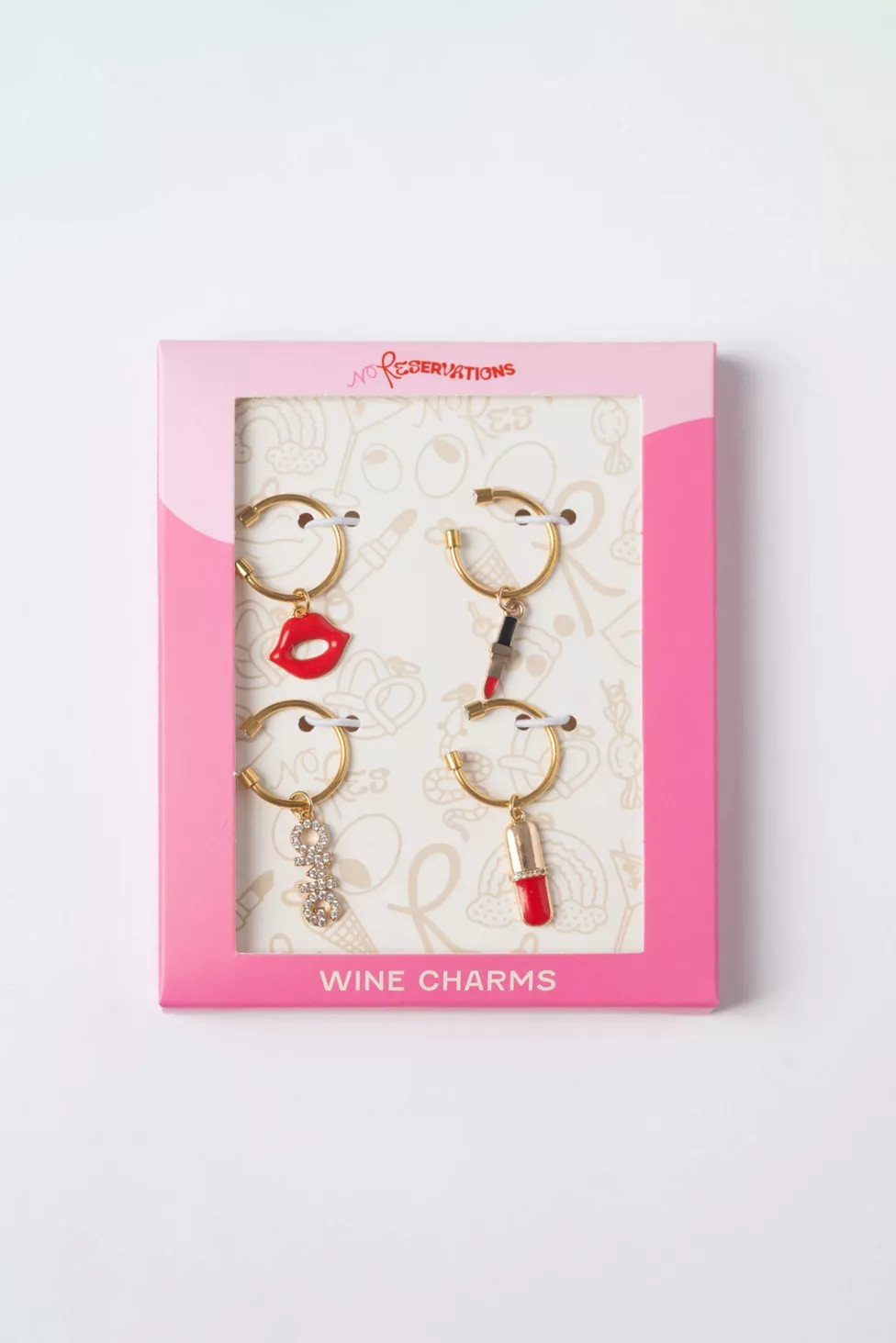 No Reservations Wine Charm Bundle | Urban Outfitters (US and RoW)