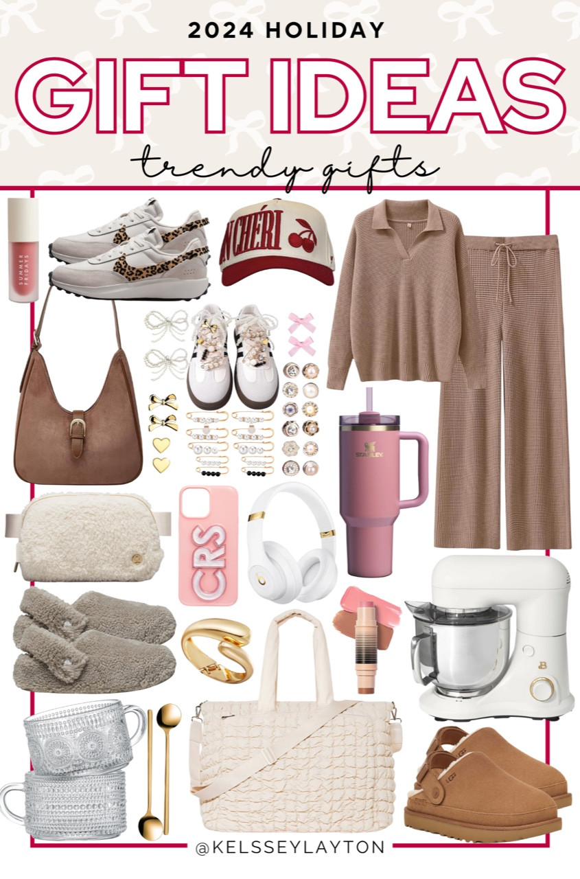 Gift guide for trendy gifts, Christmas gift ideas for the trendy girl, kelssey layton gift guide, trendy gifts 

#LTKGiftGuide #LTKFindsUnder100 #LTKFindsUnder50