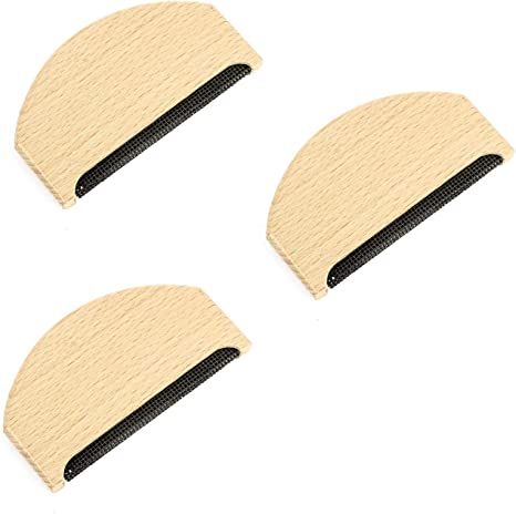 3PCS Cashmere Comb Sweater Shaver Wool Comb Bobble Remover Manual De-Pilling Comb Wooden Fuzz Fab... | Amazon (CA)