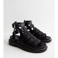 Black Chunky Fisherman Sandals New Look | New Look (UK)