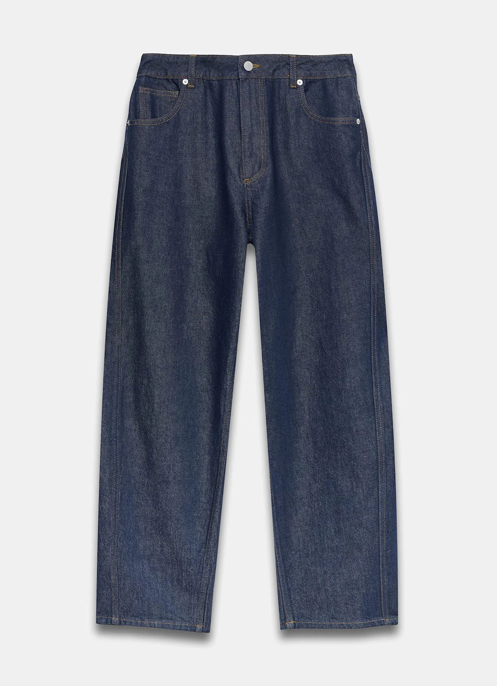 Dark Indigo Barrel Leg Jeans | Mint Velvet