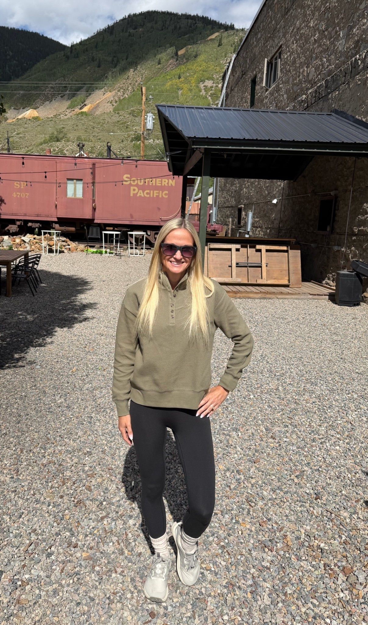 This waffle knit sweatshirt from Walmart is under $20 and is such great quality! It was perfect to wear with leggings and a cozy pair of wool socks on my hike this morning. Xsmall shirt, small leggings. Shop this whole affordable look here!

#LTKxWalmart #LTKActive #LTKfitnessgoals