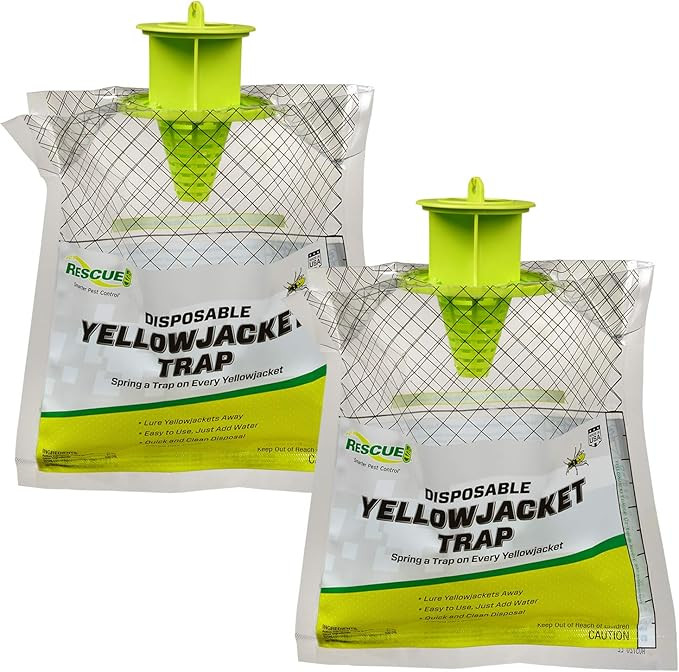 RESCUE! Disposable Yellowjacket Trap - West of The Rockies - 2 Traps | Amazon (US)