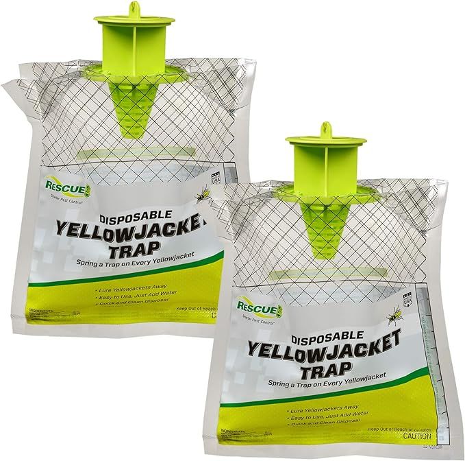 RESCUE! Disposable Yellowjacket Trap - West of The Rockies - 2 Traps | Amazon (US)