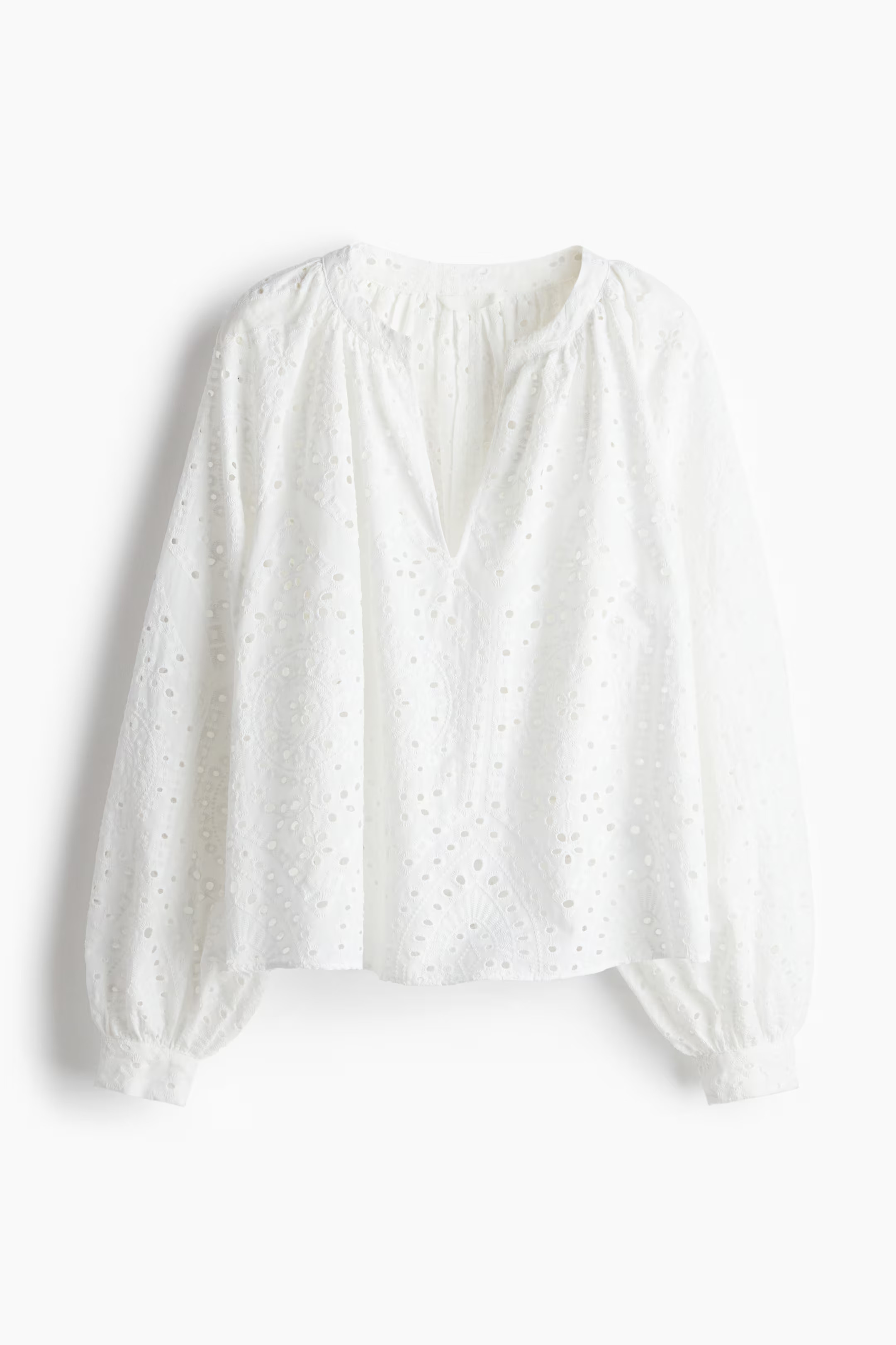Broderie anglaise blouse | H&M (UK, MY, IN, SG, PH, TW, HK)