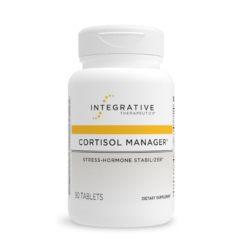 Integrative Therapeutics Cortisol Manager - Balance Cortisol & Support Relaxation for Restful Sleep* - Includes Ashwagandha & L-Theanine for Confidence with Less Stress* - 90 Tablets (45 Servings) | Amazon (US)