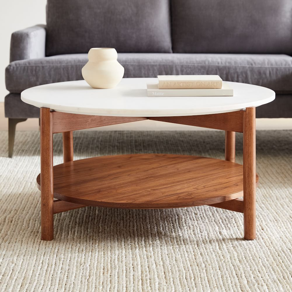 Jordi Marble Coffee Table (36") | West Elm (US)