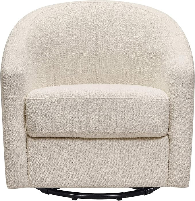 Babyletto Madison Swivel Glider in Polyester Ivory Boucle, Greenguard Gold and CertiPUR-US Certif... | Amazon (US)