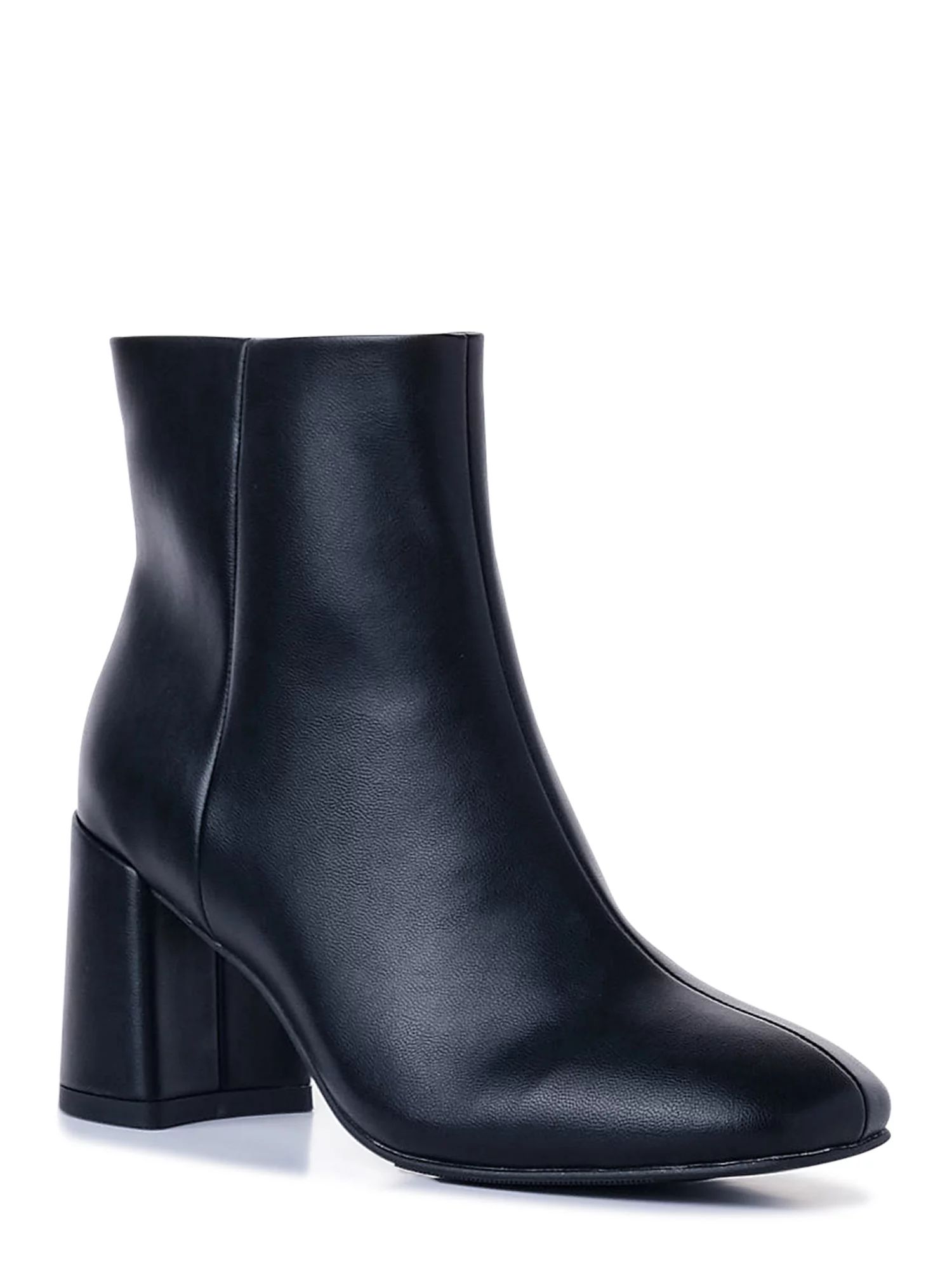 Madden NYC Women's Nappa Inside Zip Booties - Walmart.com | Walmart (US)