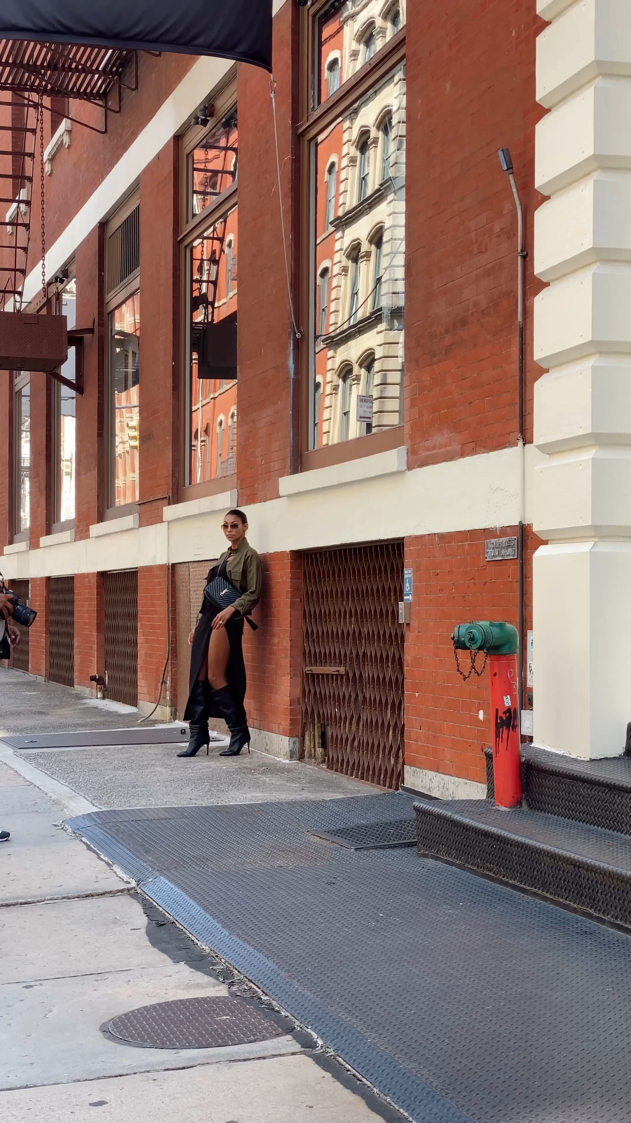 Matching set, high slit skirt, cargo jacket, pencil skirt, fall outfit 

#LTKstyletip #LTKitbag #LTKunder100