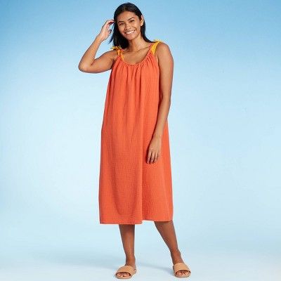 Women's Midi Cover Up Dress - Kona Sol™ | Target
