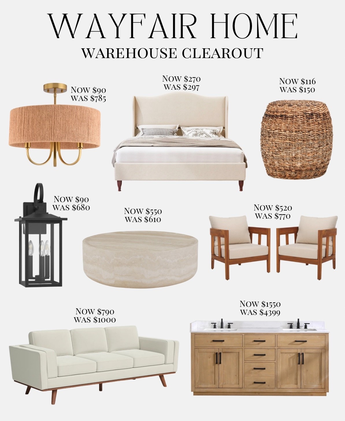 Wayfair home wearhouse clearout 🙌🏻🙌🏻

Affordable modern home finds, Stylish home finds, Budget-friendly furniture, Wayfair makeover finds

#LTKhome
#LTKfinds
#WayfairFinds
#BedroomInspo
#ModernHomeStyle
#FarmhouseDecor
#MidCenturyModern
#HomeDecorLovers
#AffordableHome

#LTKSeasonal #LTKSaleAlert #LTKHome

#LTKHome