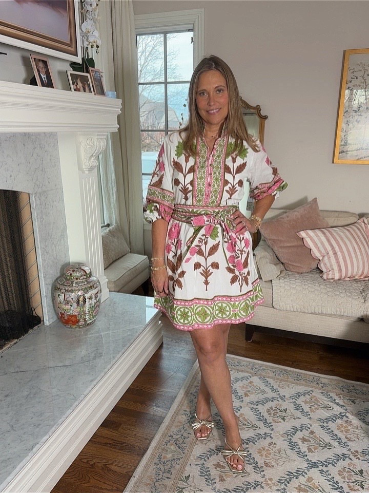 The dress that can be worn to any occasion! I love the classic colors and beautiful print. The adjustable wrap belt is versatile and comfortable. I get so many compliments when I wear this and know you will, too! s

#LTKOver40 #LTKMidsize