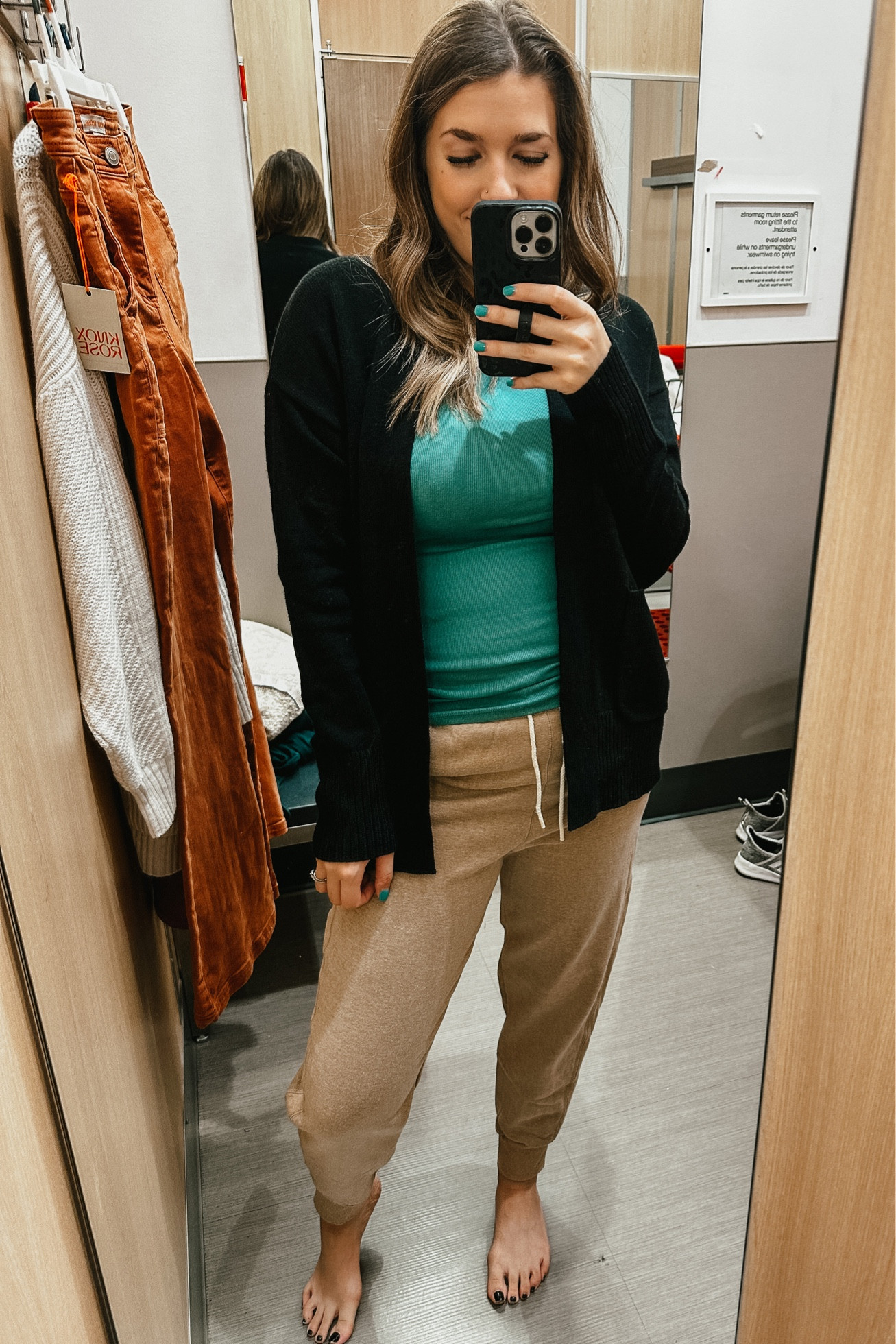Target on sale! This cardigan was so comfy, TTS. Tank is only $8 and joggers only $25! The comfiest joggers I have ever worn and love the color 😍

#LTKunder50 #LTKsalealert #LTKSeasonal