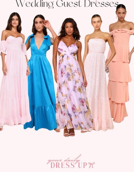 Wedding guest dresses - spring formal - formal event dress 

#LTKwedding #LTKSeasonal #LTKparties