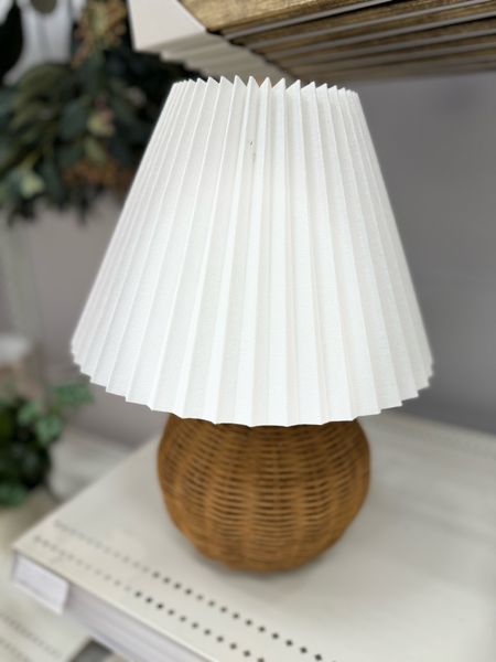 New Studio McGee lamp! Available 12/26! 

Fluted  lamp shade, colonial wicker, pleated, target 

#LTKhome