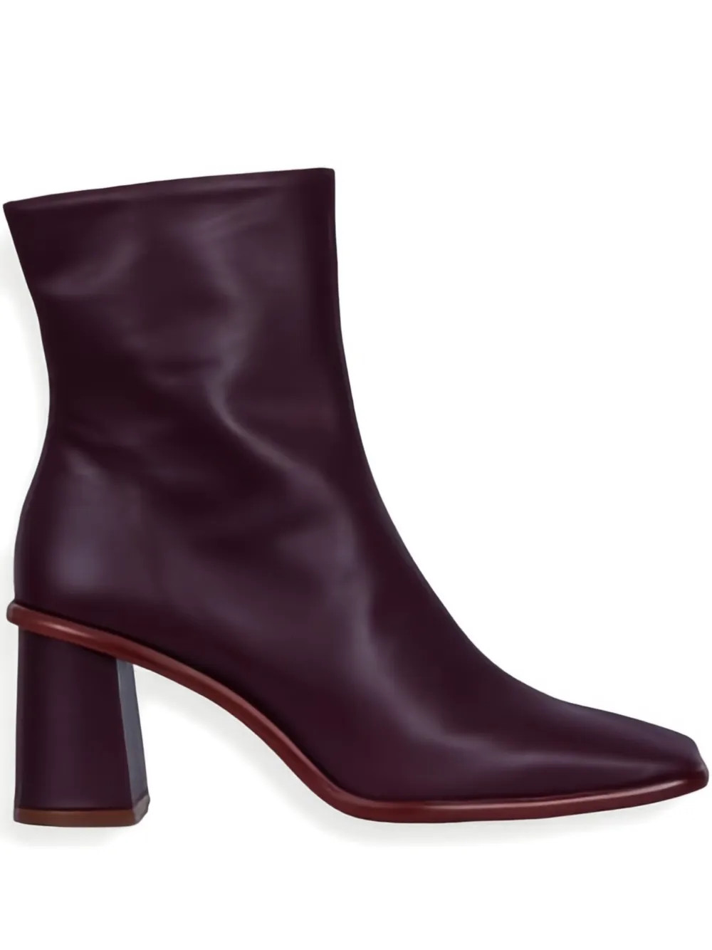 ALOHAS square-toe Heeled Boots | Red | FARFETCH | Farfetch Global