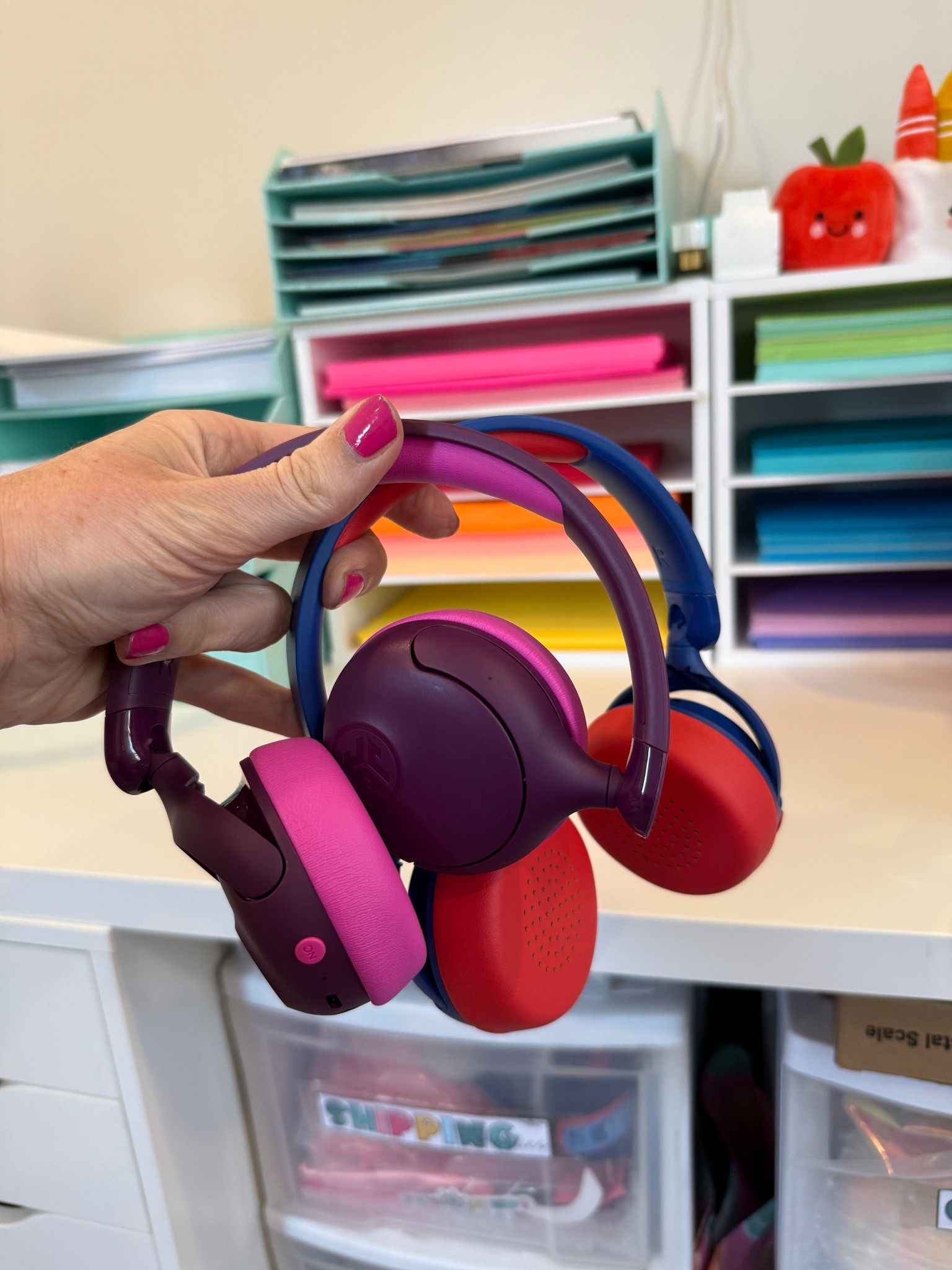 Kids new headphones #ad @jlabstudio 