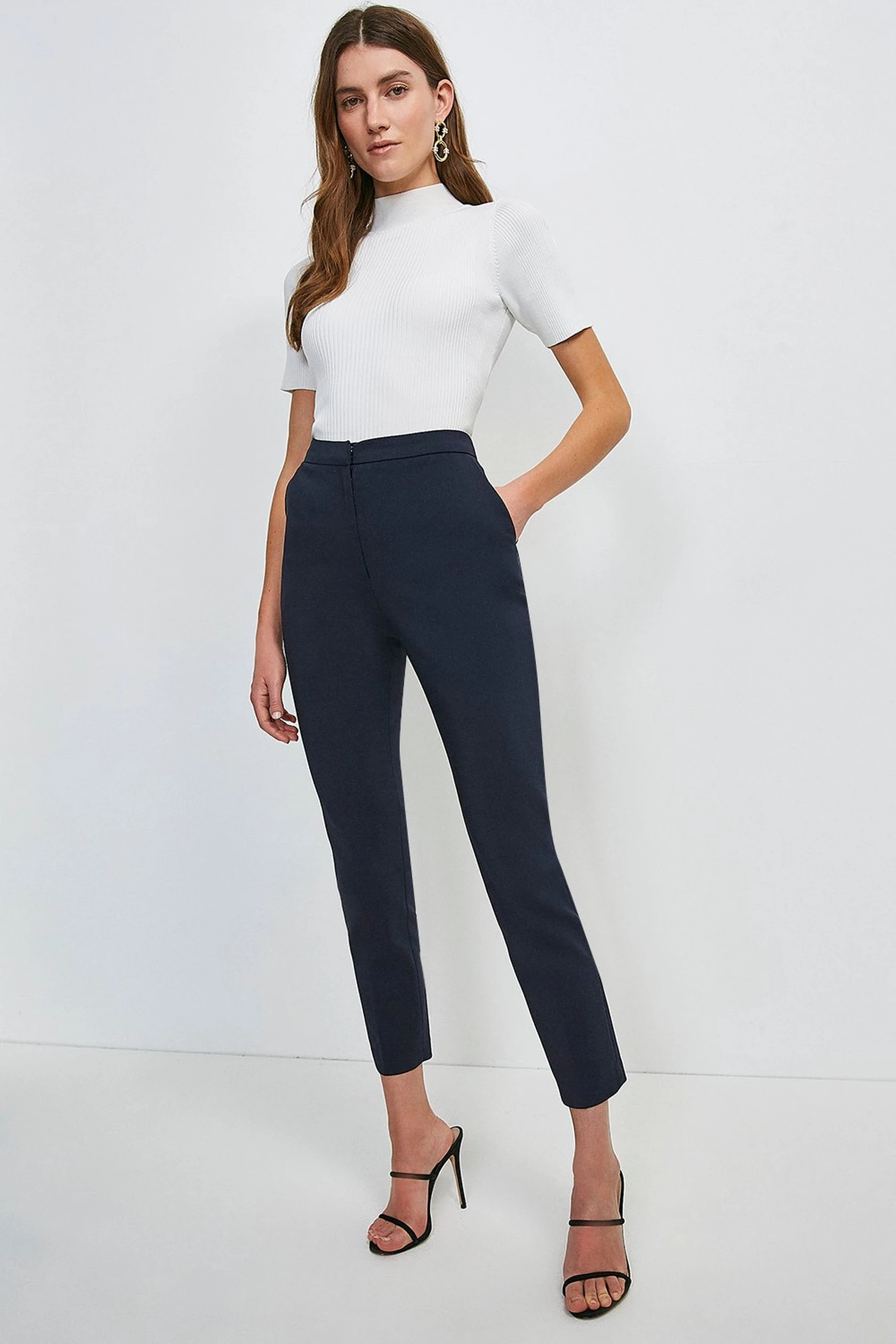 Essential Techno Woven Pants | Karen Millen US