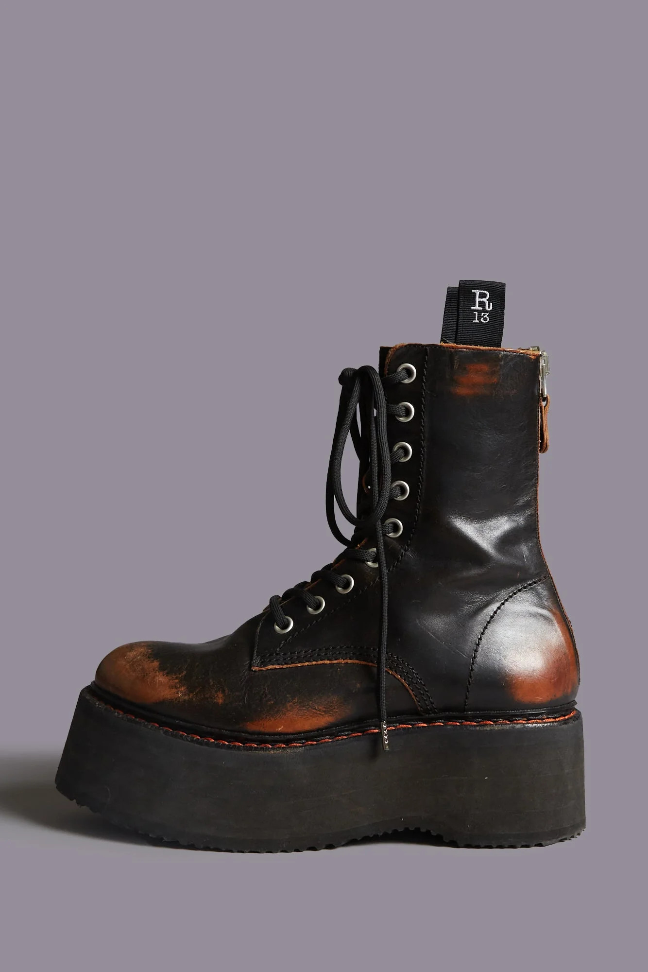 DOUBLE STACK BOOT - REMOVE - R13 COMBAT BOOTS | R13