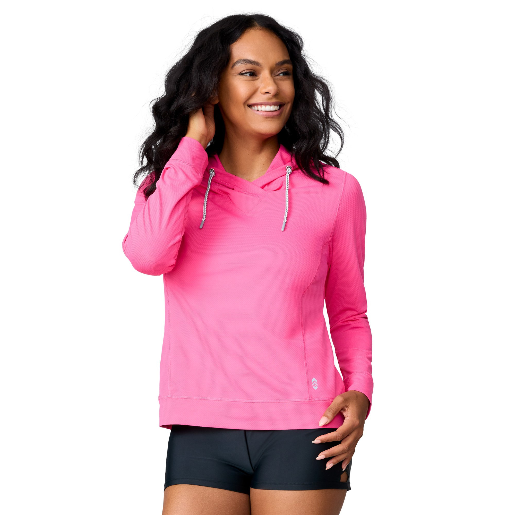 Free Country Women's SunFree UPF Hoodie Pink S | REI