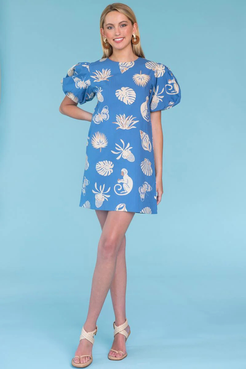 Louisa Dress - Treasure Island | Shop BIRDIE