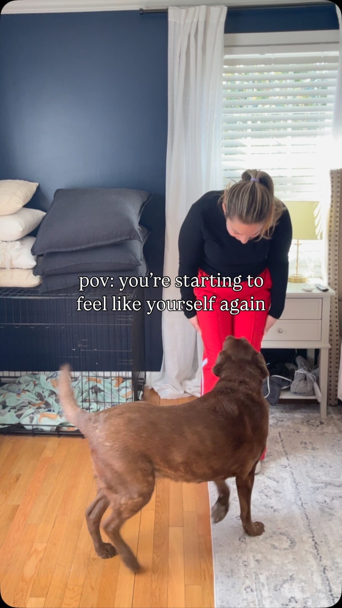 Let’s chat losing weight postpartum.

Technically I’m not, my youngest will be 5 this summer, but I never felt ready. 6 weeks, 6 months, a year, mentally I just wasn’t there.

There’s so many women on here that seem to just effortlessly get back into their routine, the weight falls off, and they never look back. I wasn’t ready until this past Fall, four years after having my second.

It’s okay to take your time, it’s okay to not jump into anything right away, and it’s okay to just be. Motherhood is a wild ride that is rewarding but can also be draining. I wasn’t ready or capable to focus on myself until both my kids were sleeping in their bed through the night, which happened to be this past Fall🫠

So here’s your reminder that every stage of life is different. It may take you a little longer than others and that’s okay✨💜

#momoftwo #motherhood #momweightlossjourney #momweightloss #rhodymoms #momsofinstagram #momlife #losingweightpostpartum #postpartumweightloss