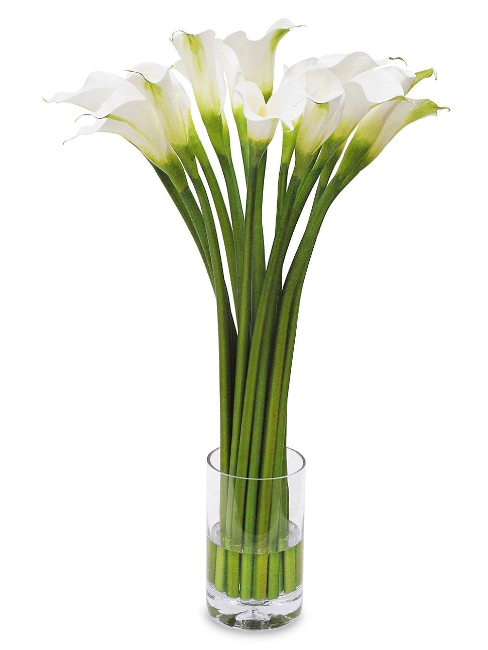 Everyday Floral Imitation Calla Lily In Glass Vase | Saks Fifth Avenue