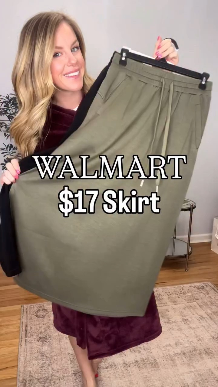 ✨WALMART $17 SKIRT✨

This $17 Walmart skirt is the definition of an easy outfit! 

Super soft, comfy, and perfect for those days when you want to look put together without even trying. Dress it up with sandals and a cute top or keep it casual with your favorite tee and sneakers!

#WalmartFinds #WalmartFashion #AffordableStyle #MomStyle #CasualOutfits Everyday Fashion.  Budget friendly fashion Summer Style.  OOTD Fashion Finds.