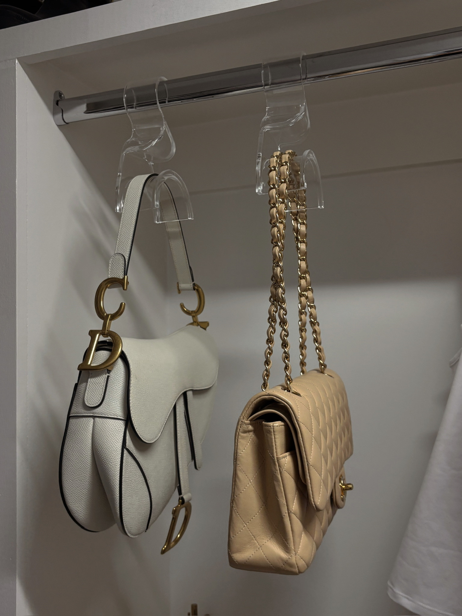 Favorite way to store my purses!

Amazon purse hangers🤍




Seasonal, bags, organization, tidy, organizers, clean, home, storage, sidneymarieduke 

 #LTKHome