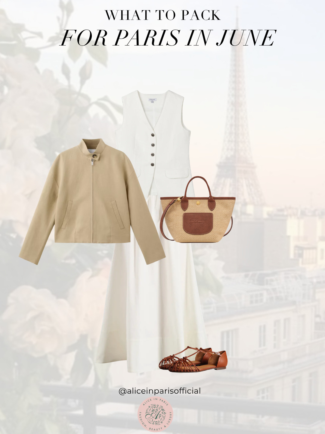 what to wear in paris in june 

 