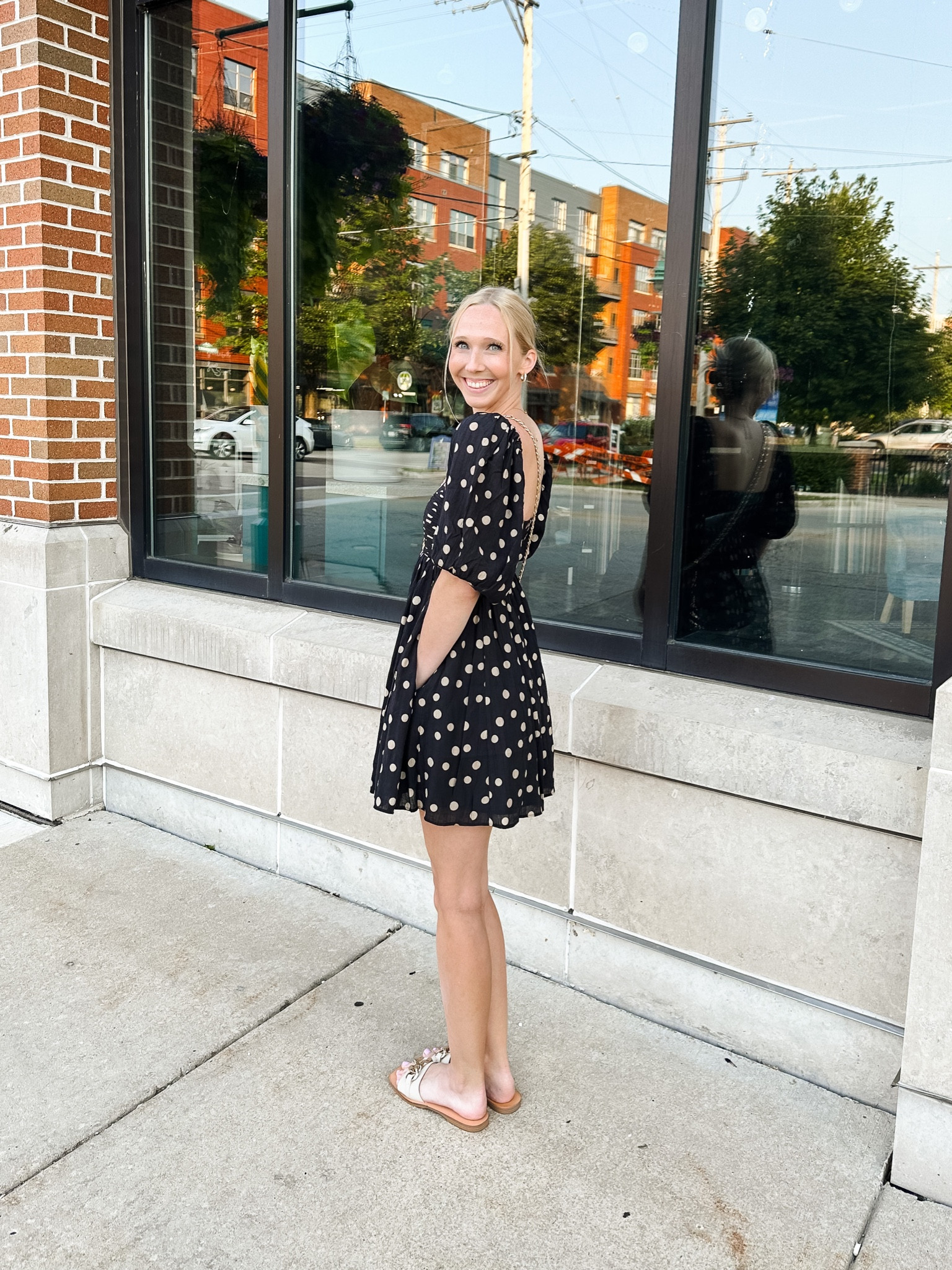 Summer date night outfit 🍽️🍷 Wearing an XS in this adorable polka dot dress 😍 

Abercrombie, Abercrombie sale, Abercrombie dress, Abercrombie puff sleeve dress, summer outfits, summer dress, Italian summer dress, European summer, European summer outfits, European summer dress, European summer vacation, black polka dot dress, Europe summer outfits, puff sleeve dress, puff sleeve mini dress, dinner date outfit, night out outfit, summer sun dress, date night look, day date outfit #abercrombie #abercrombiedress #summerdatenight #datenightoutfit #puffsleevedress

#LTKstyletip #LTKtravel #LTKSeasonal