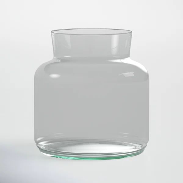 Salander Clear 9" Glass Table Vase | Wayfair North America