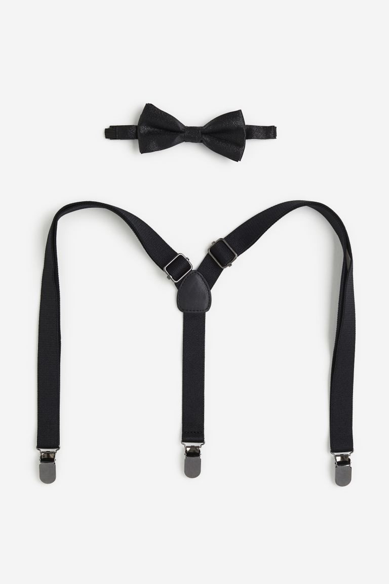 Set bretelle e papillon - Nero - BAMBINO | H&M IT | H&M (FR, IT, ES, PT, BE)