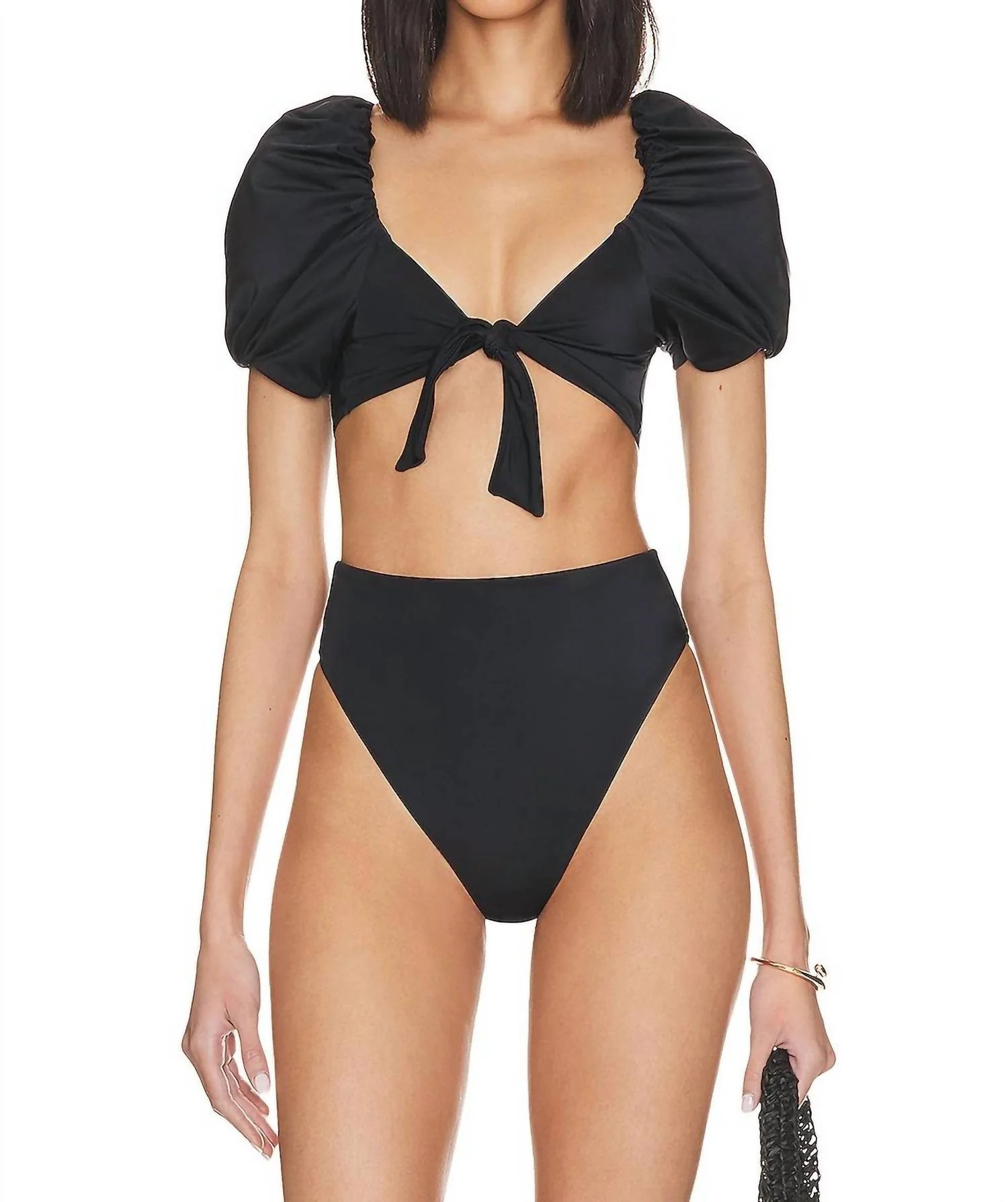 Maude Swimsuit Top In Black | Shop Simon