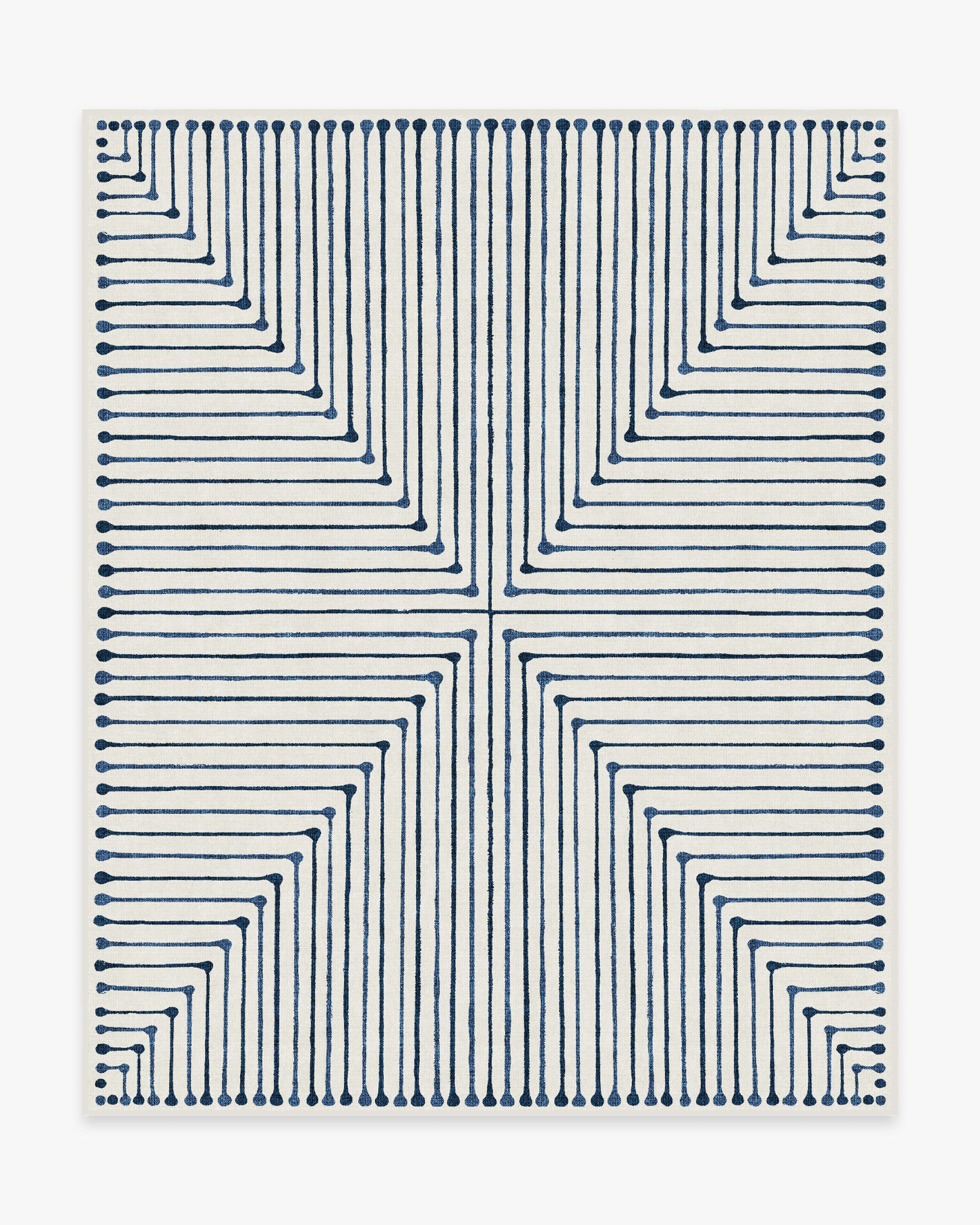 Jonathan Adler Inkdrop Black & Ivory Rug | Ruggable