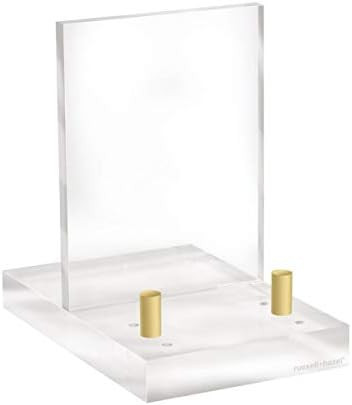 Amazon.com : russell+hazel Acrylic Easel Display, Clear, 4” x 6” x 6” : Office Products | Amazon (US)