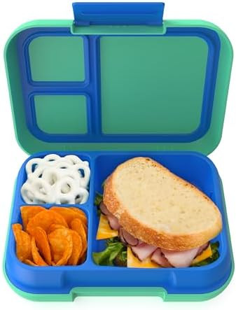 Bentgo Pop Leak-Proof 3-4 Compartment Bento-Style Lunch Box | For Kids Ages 8+ & Teens, 5-Cup Cap... | Amazon (US)