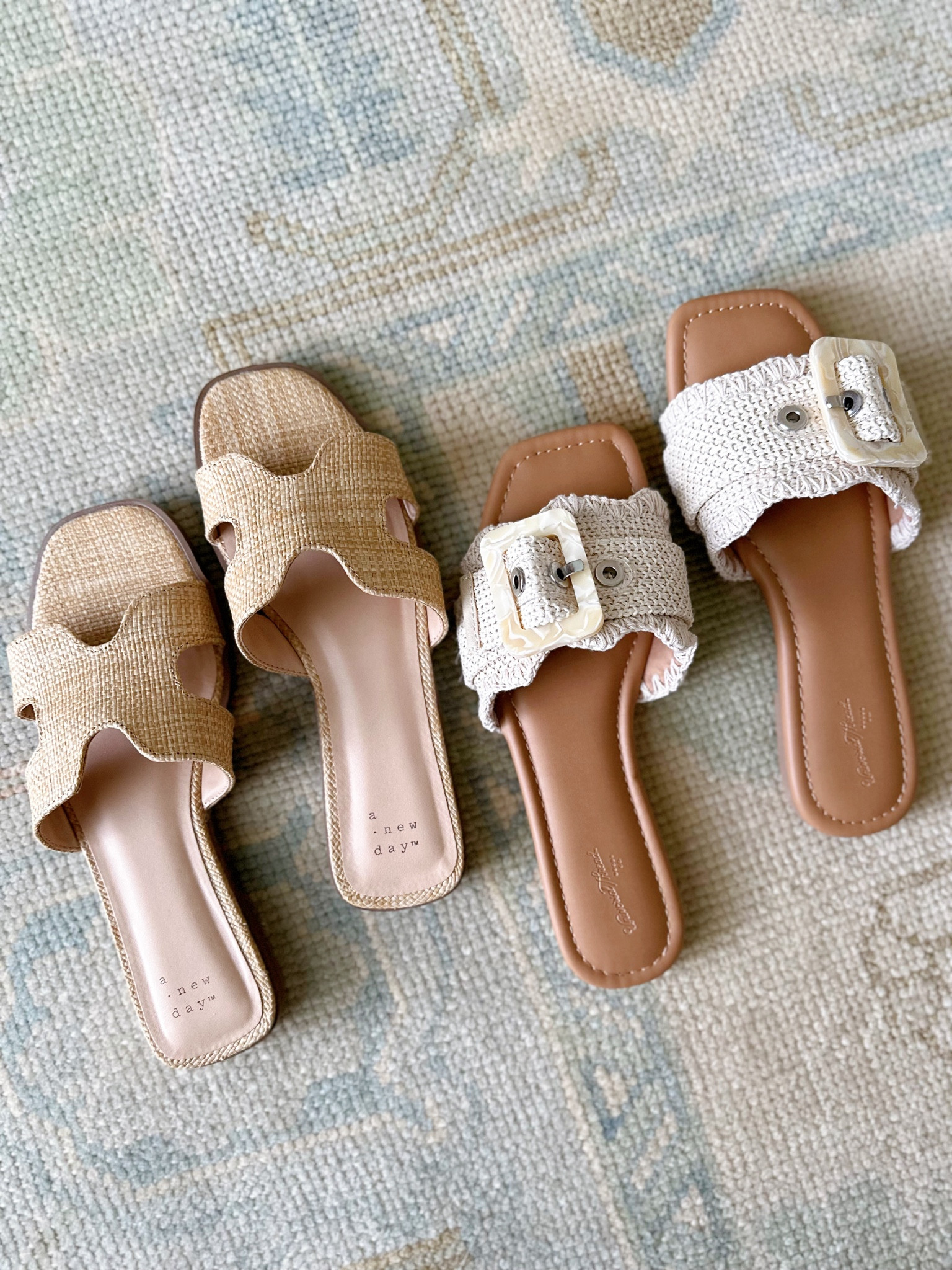 My favorite target sandals on sale today! I went 1/2 a size up! 

#LTKfindsunder100 #LTKsalealert #LTKfindsunder50