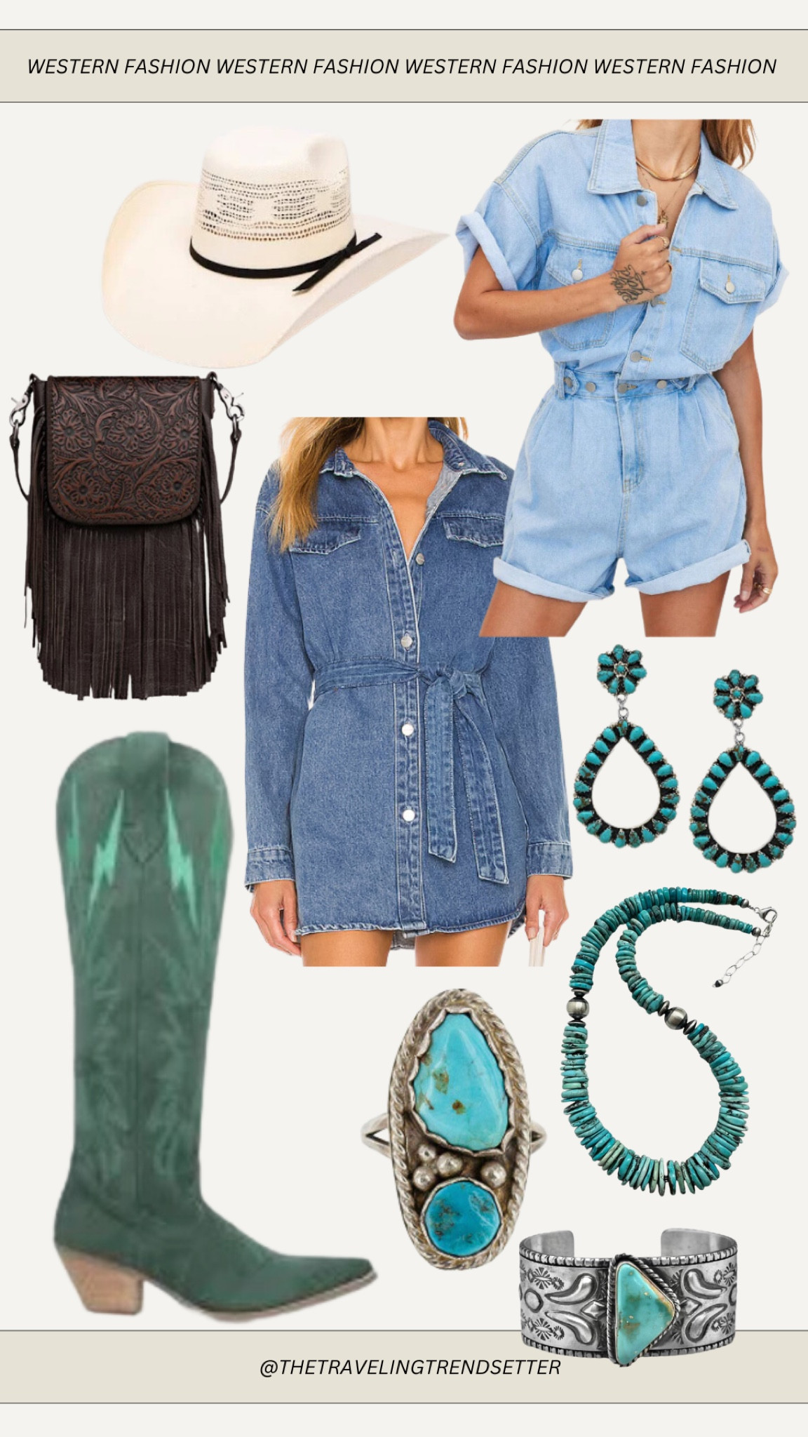 How to style green cowgirl boots - country concert outfit idea 

#LTKFindsUnder50 #LTKStyleTip #LTKFindsUnder100