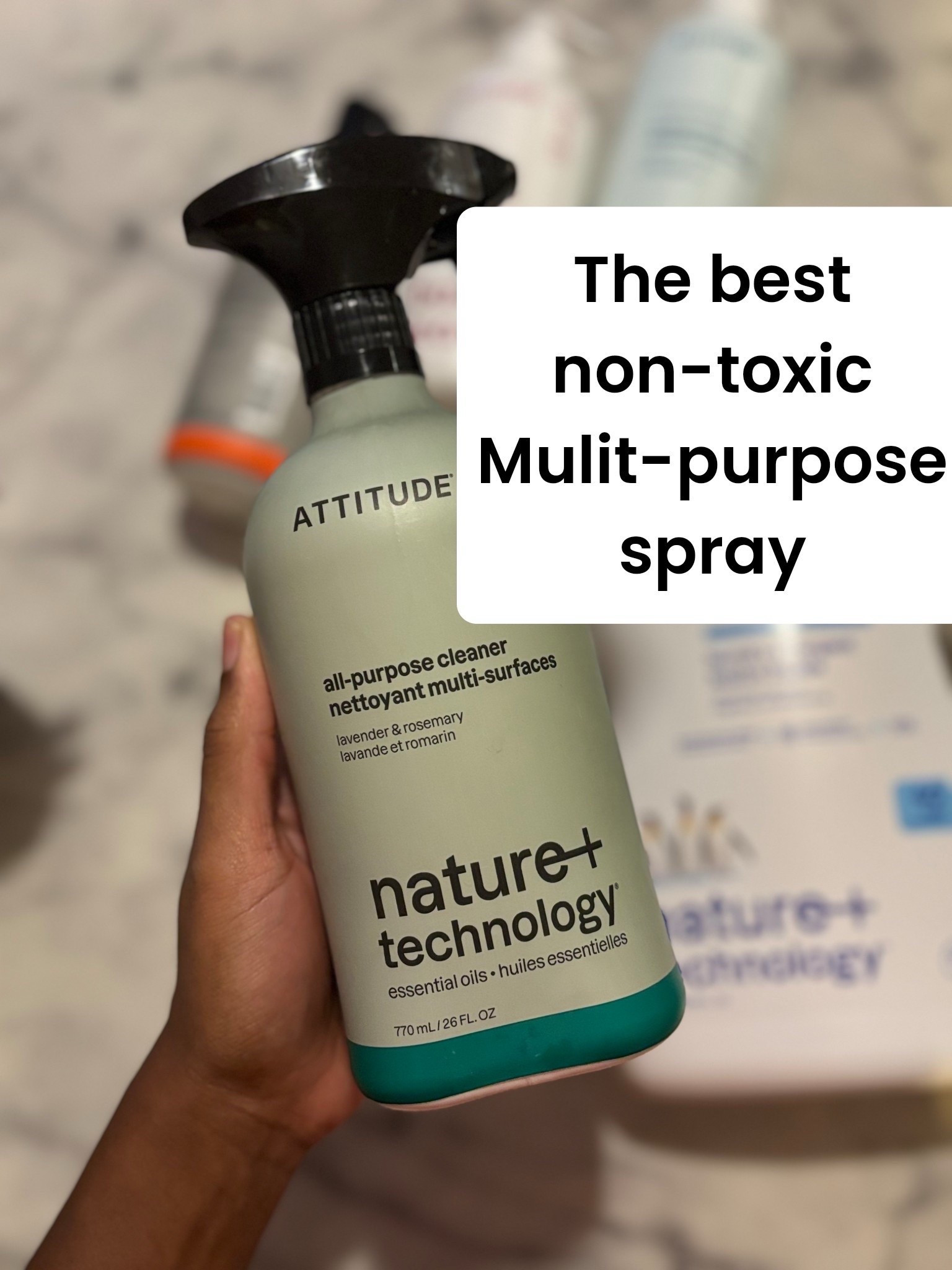The best non toxic multi purpose spray from ATTITUDE that cleans, disinfects and sanitizes without leaving any harmful residue and chemical trail behind. ATTITUDE’s products are EWG certified and safe for the whole family.
 This smell so fresh and inviting. It’s time to revamp your cleaning products! 

#LTKHome #LTKmomlife