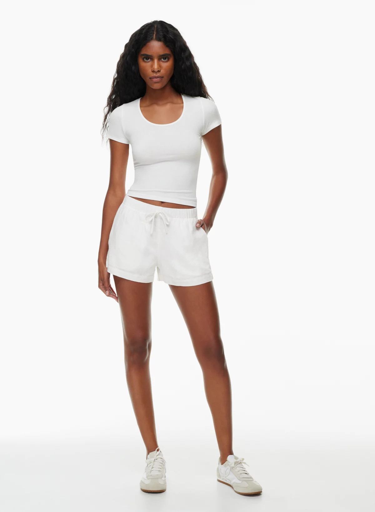 SONTAG LINEN SHORT | Aritzia