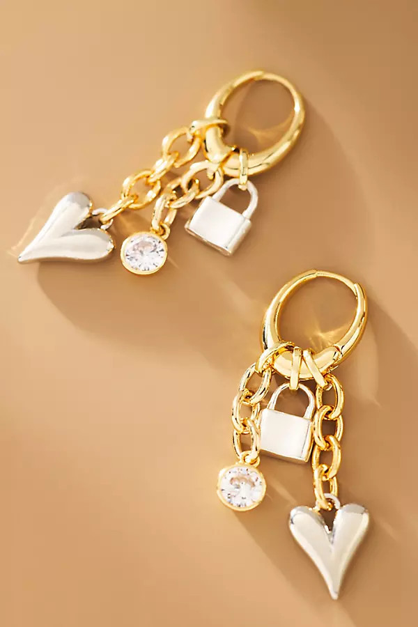 Katerina Charm Drop Earrings | Anthropologie (US)