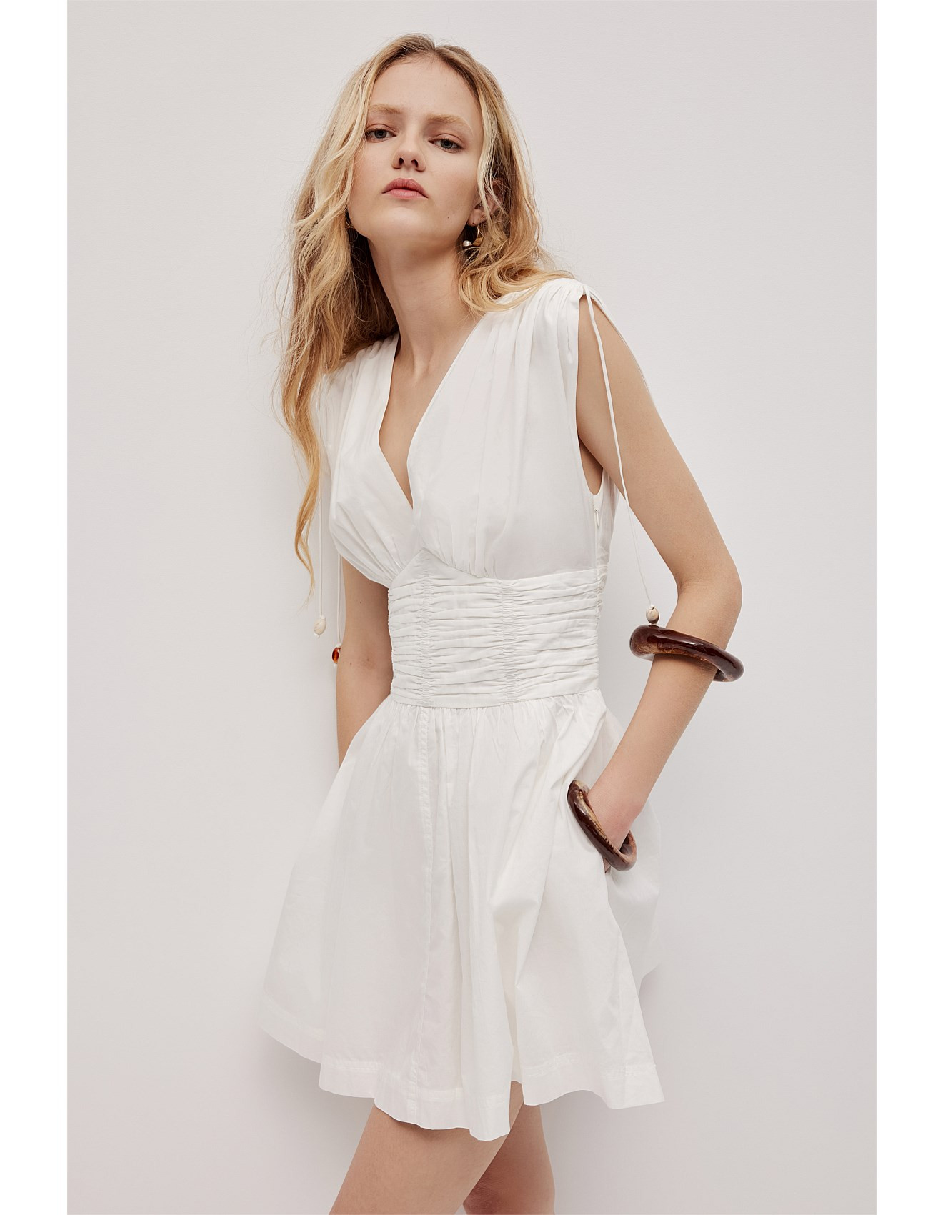 ASTRA TIE MINI DRESS | David Jones (Australia & New Zealand)