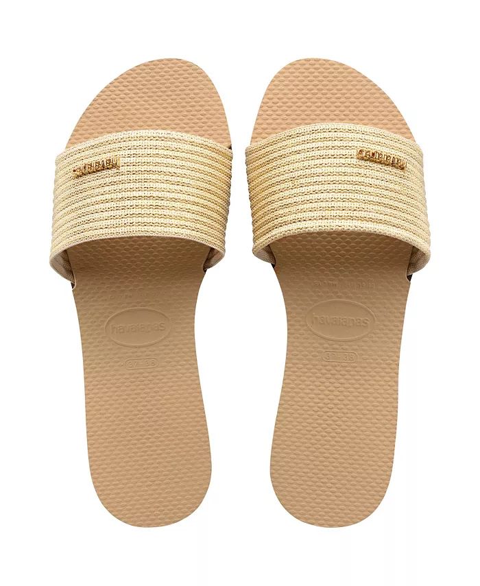 Havaianas Women's You Malta Metallic Sandals & Reviews - Sandals - Shoes - Macy's | Macys (US)