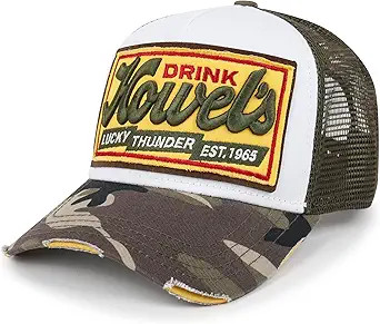 ililily Premium Howels Embroidery Vintage Baseball Cap Distressed Trucker Hat | Amazon (US)