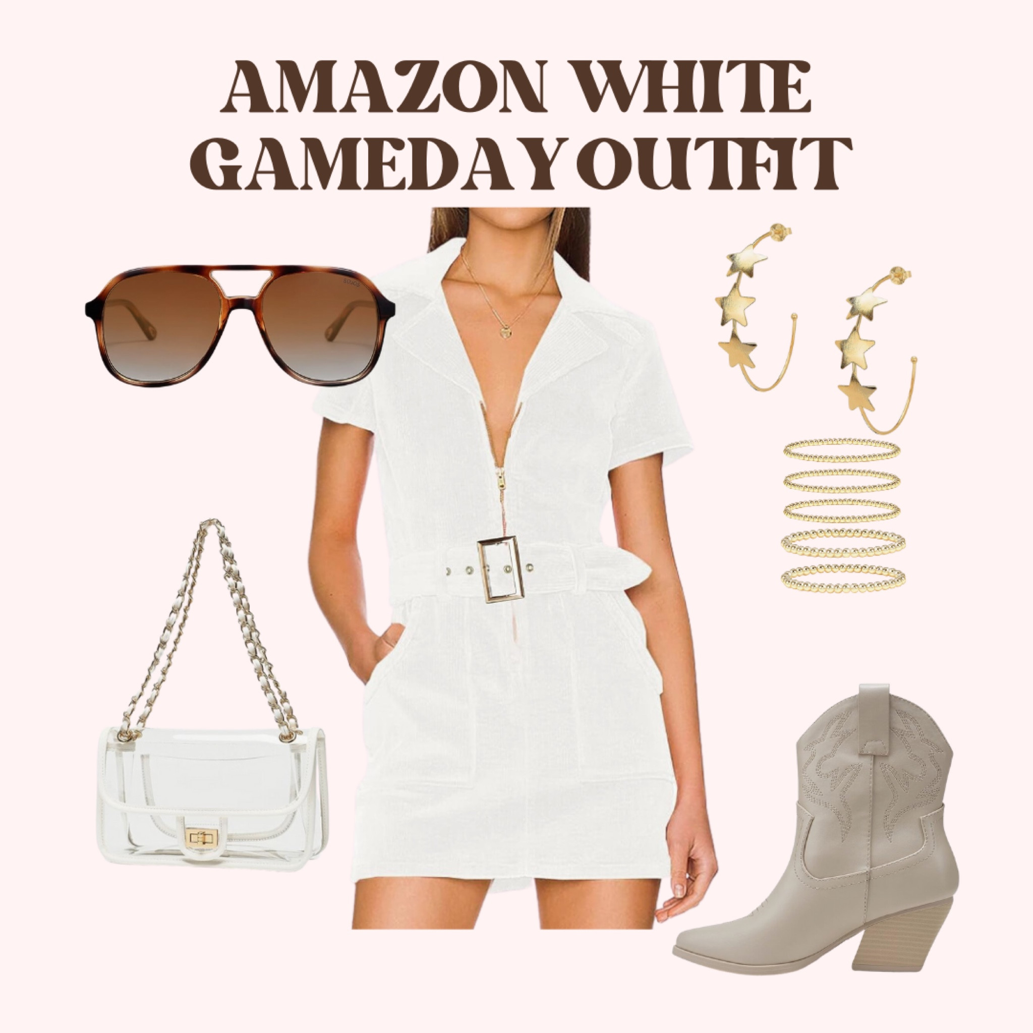 Neutral Fall gameday vibes 🤠 country concert, white, affordable Amazon 

#LTKSeasonal #LTKunder50 #LTKstyletip