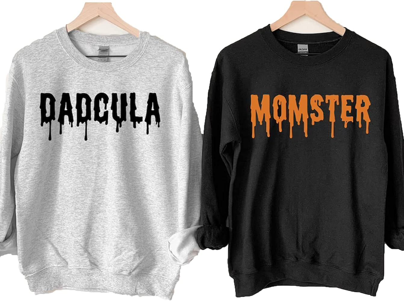 Momster and Dadcula Matching Halloween Shirts, Couples Halloween Shirts, Momster T Shirt, Halloween  | Amazon (US)