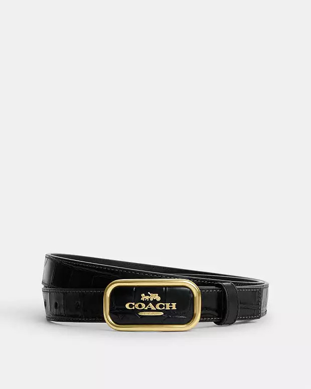 Signature Buckle Cut To Size Morgan Belt, 25 Mm | Coach Outlet US