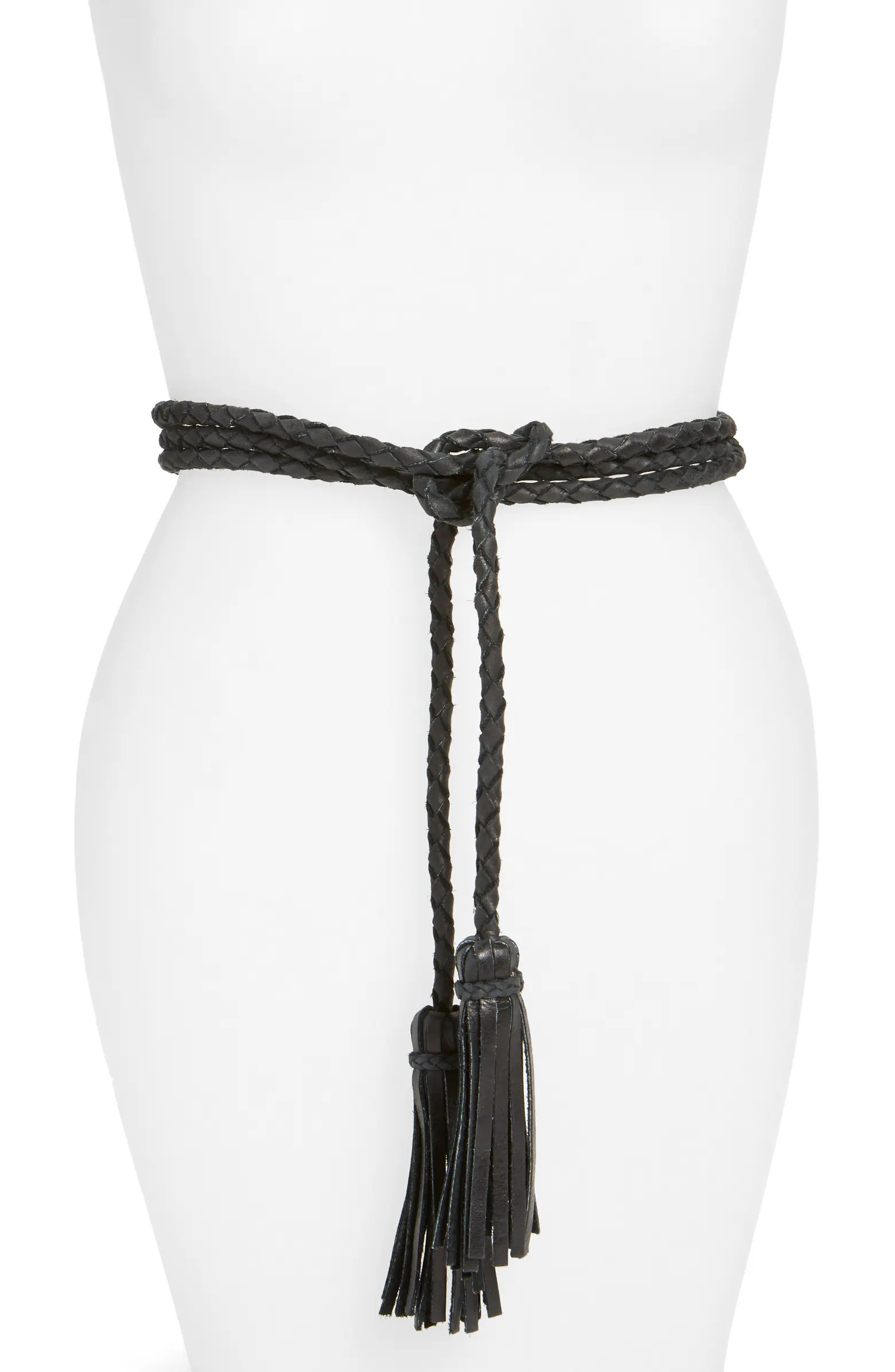 Fringe Soga Leather Belt | Nordstrom